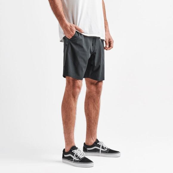 Roark Explorer Men’s Short Black Pockets Size 28 Activewear Outdoors - Picture 2 of 10